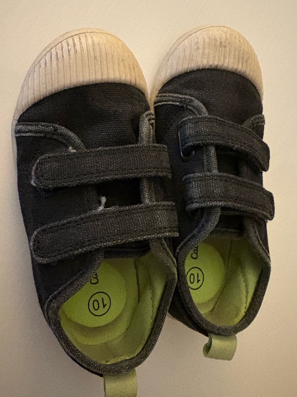 Toddler Parker Machine Washable Sneakers - Cat & Jack™ Black 10T